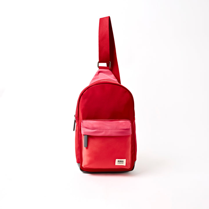 Willesden Sling Bag in Red Tonal