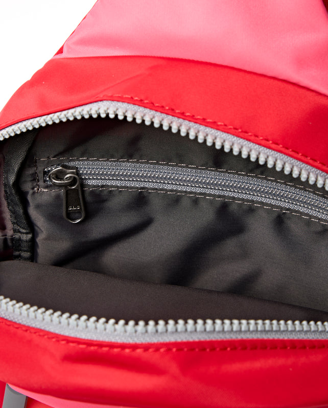 Willesden Sling Bag in Red Tonal