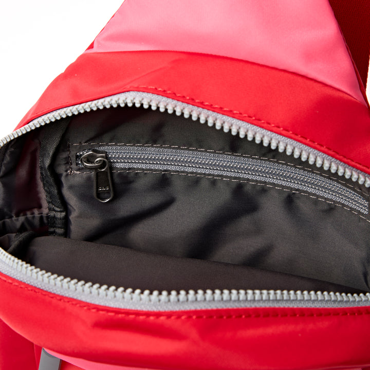 Willesden Sling Bag in Red Tonal