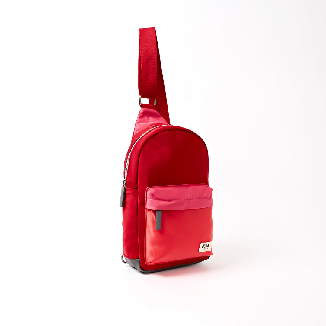 Willesden Sling Bag in Red Tonal