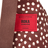 Willesden Sling Bag in Brown Dot