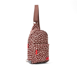 Willesden Sling Bag in Brown Dot
