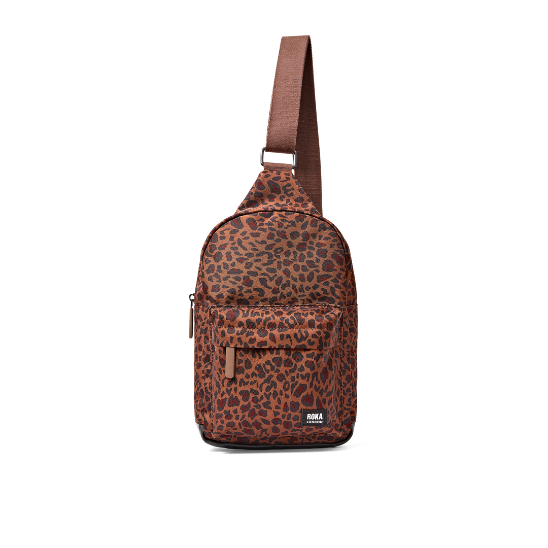Willesden Sling Bag in Mini Leopard