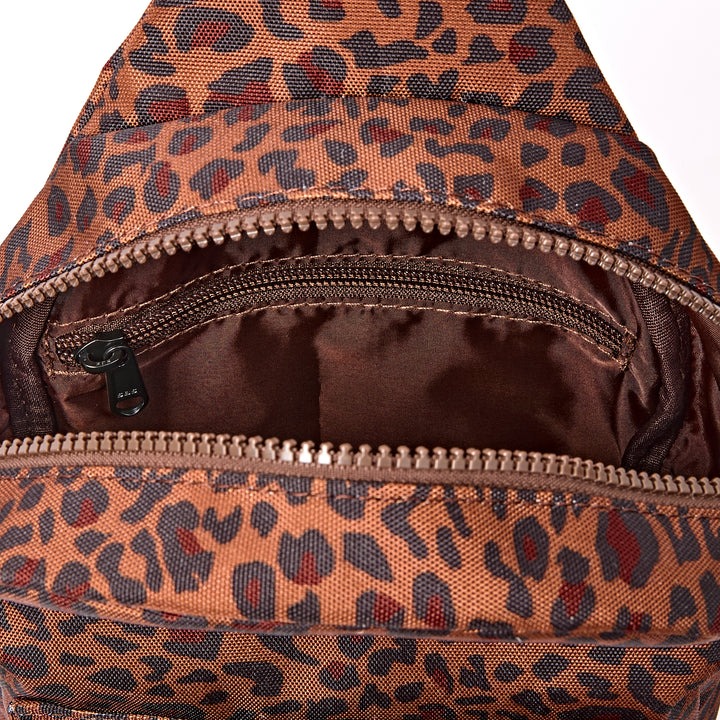 Willesden Sling Bag in Mini Leopard