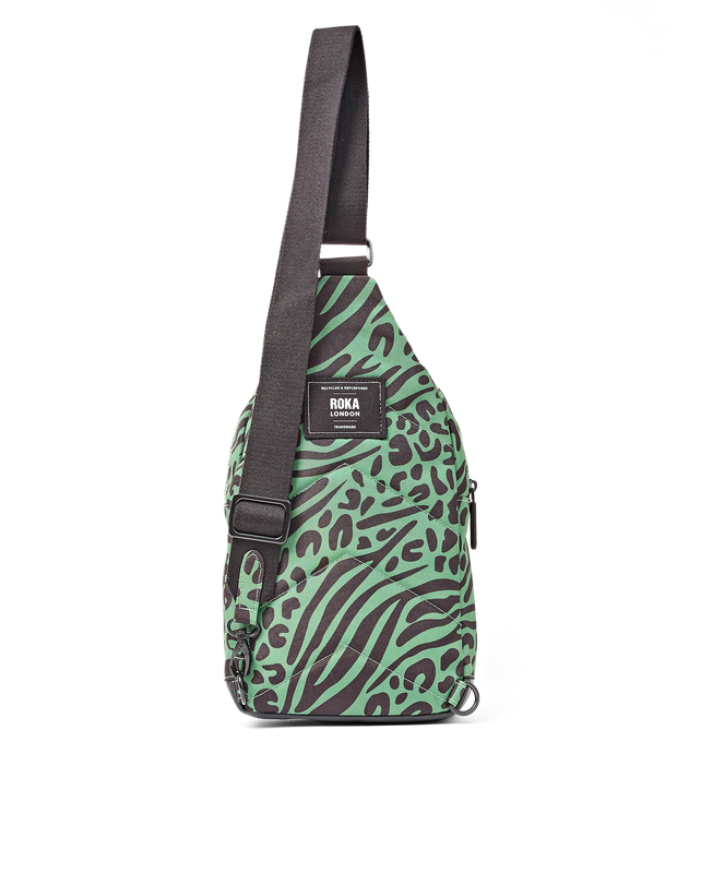 Willesden Sling Bag in Mixed Animal Artichoke