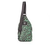 Willesden Sling Bag in Mixed Animal Artichoke