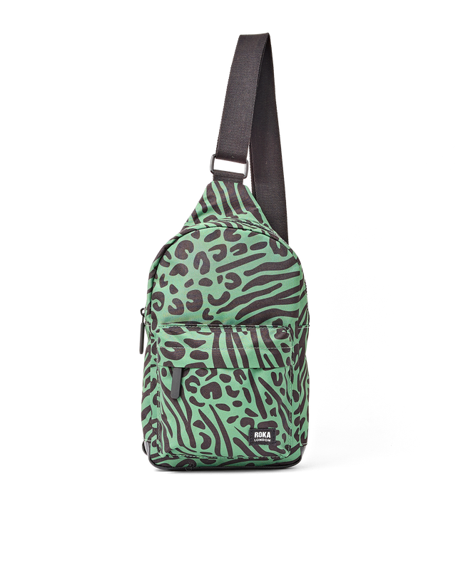 Willesden Sling Bag in Mixed Animal Artichoke