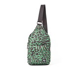 Willesden Sling Bag in Mixed Animal Artichoke