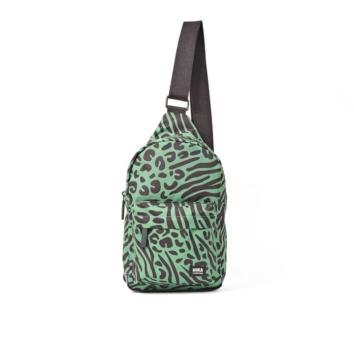 Willesden Sling Bag in Mixed Animal Artichoke