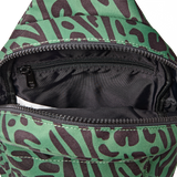 Willesden Sling Bag in Mixed Animal Artichoke