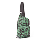 Willesden Sling Bag in Mixed Animal Artichoke