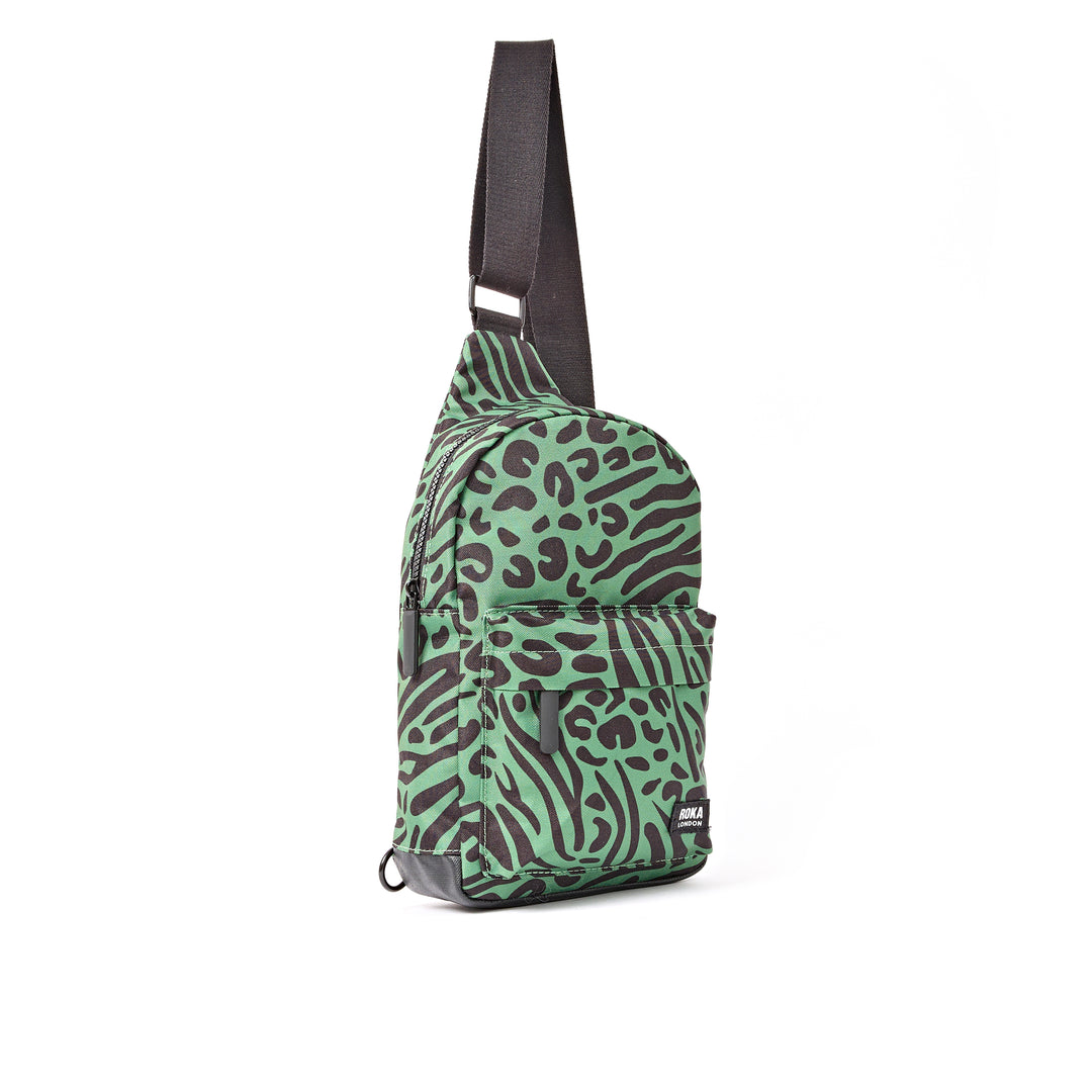 Willesden Sling Bag in Mixed Animal Artichoke