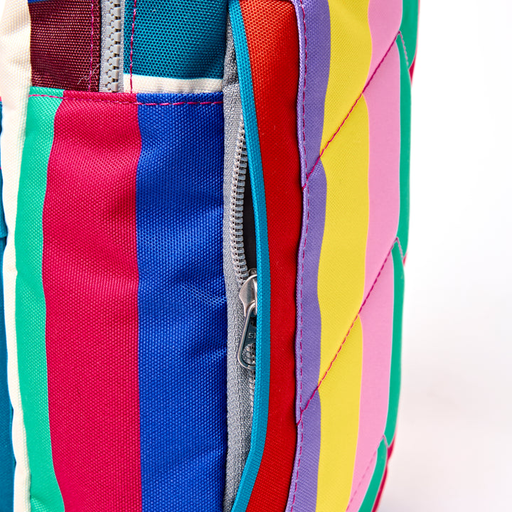 Willesden Sling Bag in Wide Multi Stripe