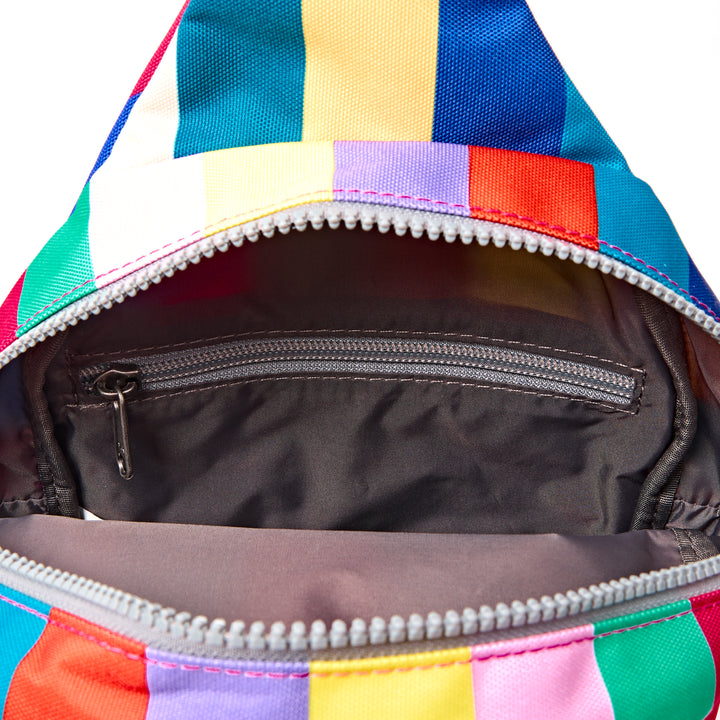 Willesden Sling Bag in Wide Multi Stripe