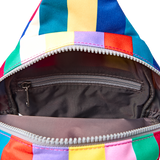 Willesden Sling Bag in Wide Multi Stripe