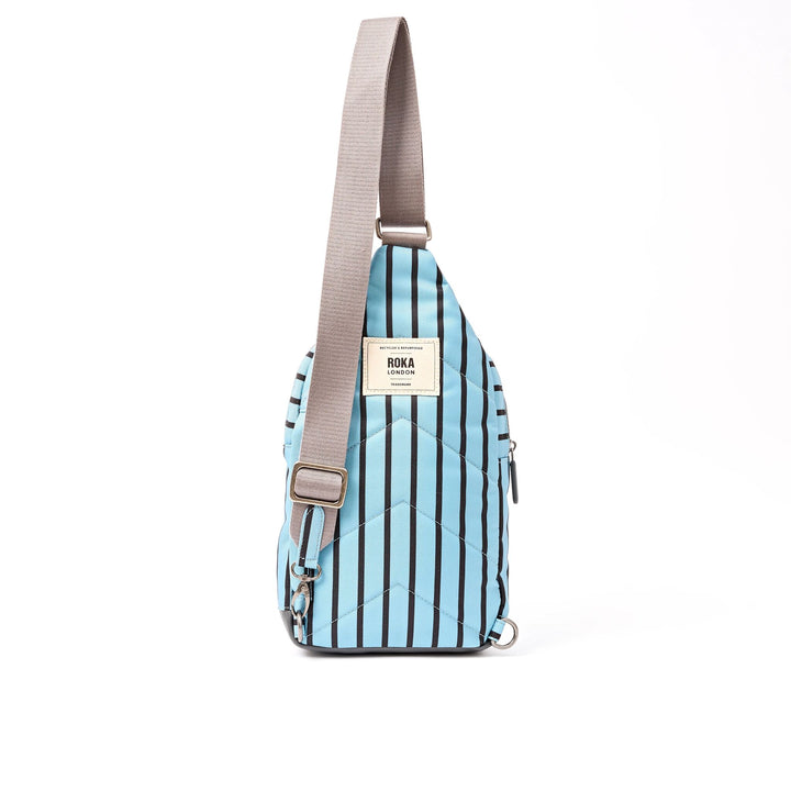 Willesden Sling Bag in Blue Stripe