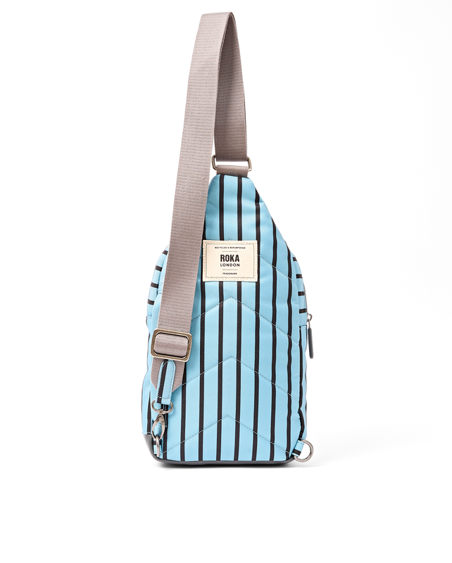 Willesden Sling Bag in Blue Stripe