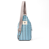 Willesden Sling Bag in Blue Stripe