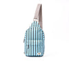 Willesden Sling Bag in Blue Stripe