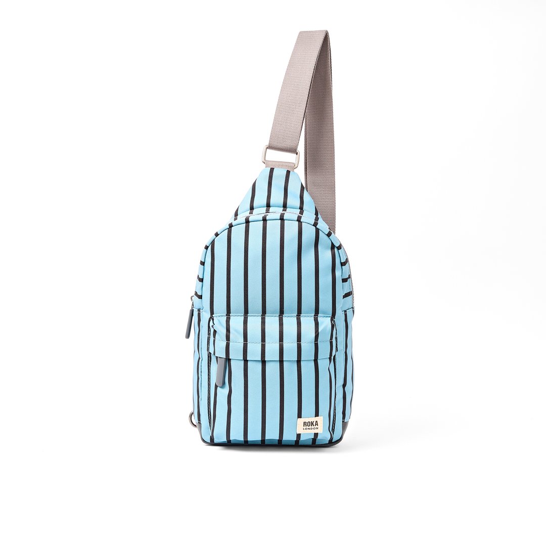 Willesden Sling Bag in Blue Stripe