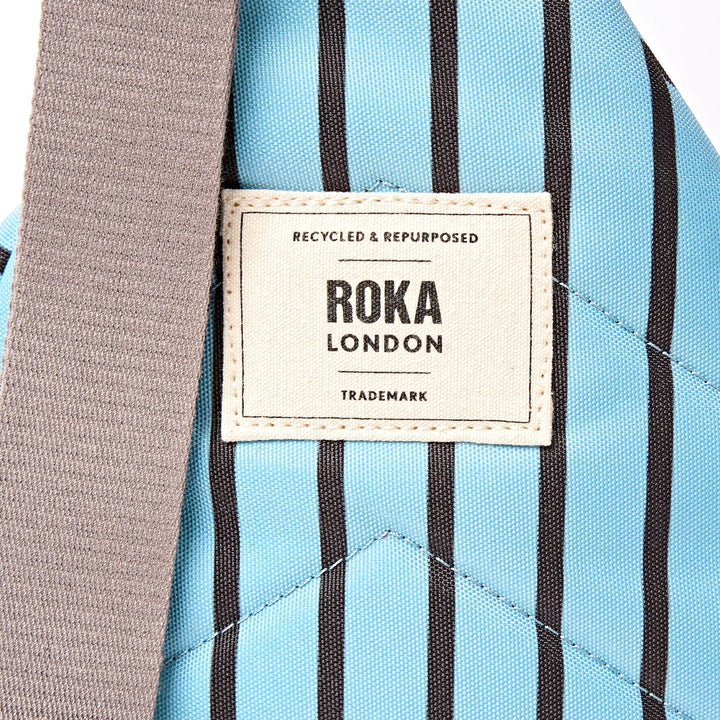Willesden Sling Bag in Blue Stripe