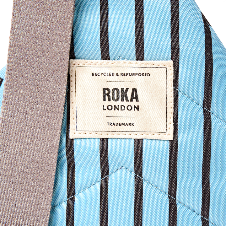 Willesden Sling Bag in Blue Stripe