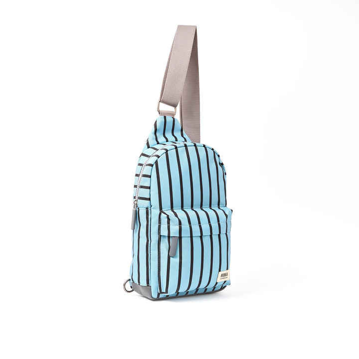 Willesden Sling Bag in Blue Stripe