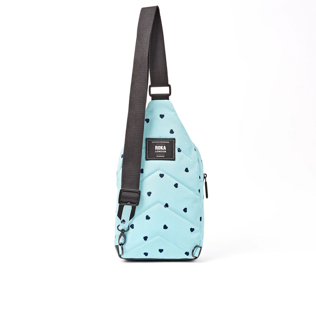 Willesden Sling Bag in Heart Print