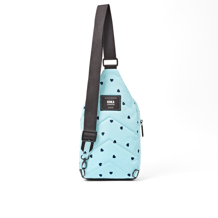Willesden Sling Bag in Heart Print