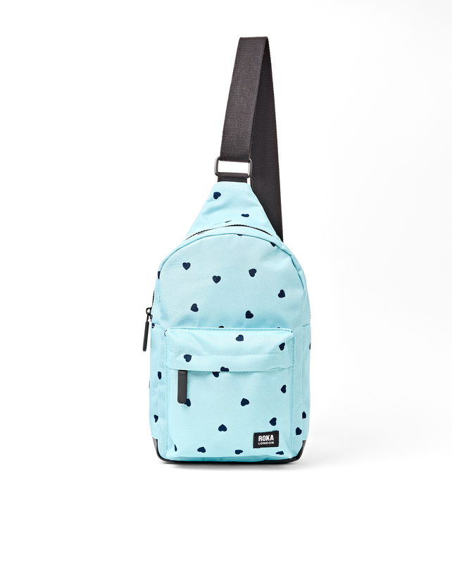 Willesden Sling Bag in Heart Print