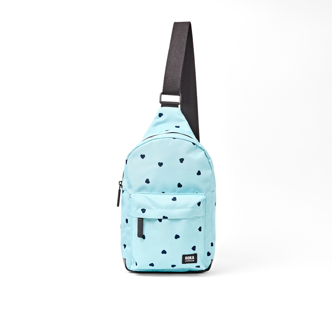 Willesden Sling Bag in Heart Print