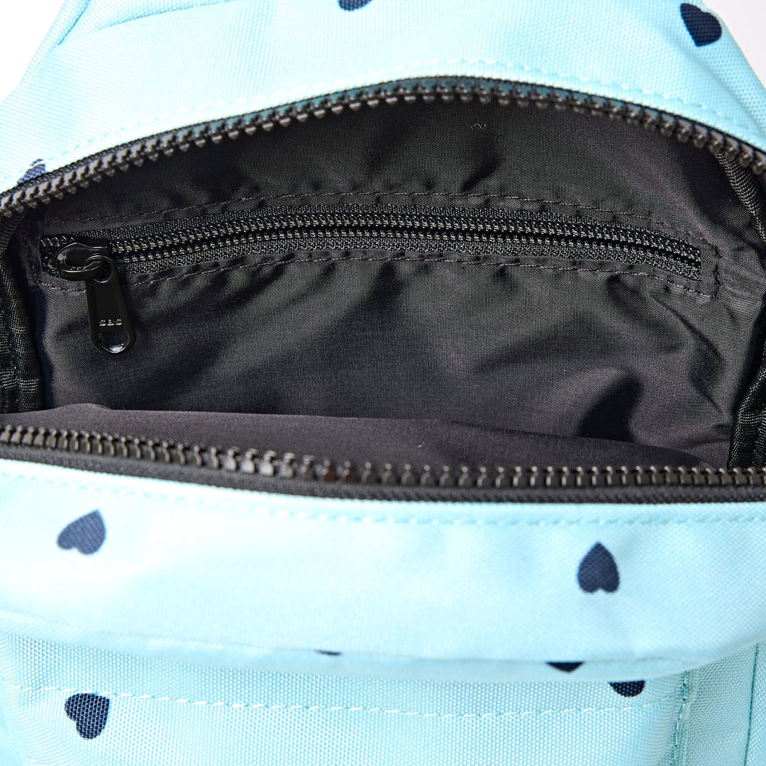 Willesden Sling Bag in Heart Print