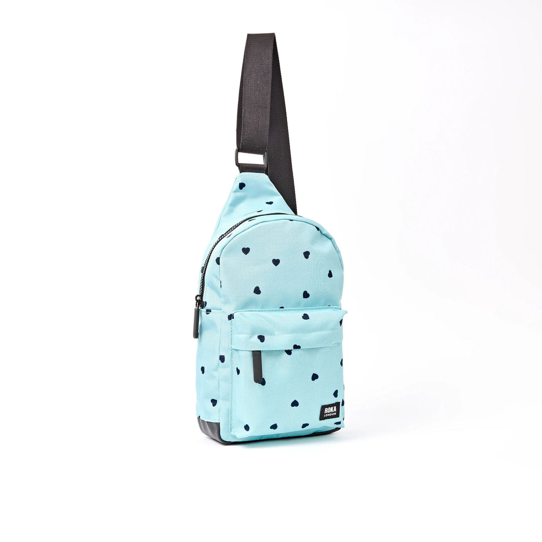 Willesden Sling Bag in Heart Print