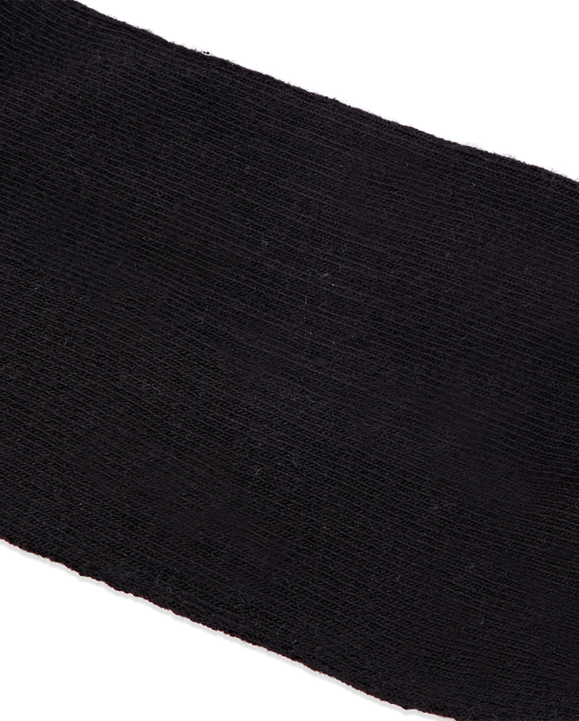 Wimbledon Crew Socks for Men in Black