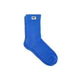 Wimbledon Crew Socks for Men in Malibu Blue