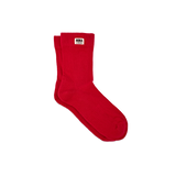 Wimbledon Crew Socks for Men in Scarlet