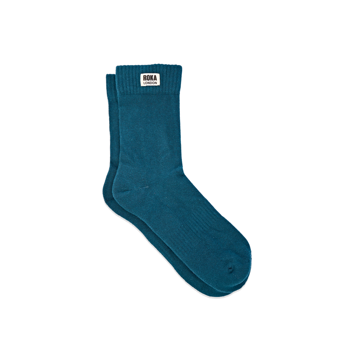 Wimbledon Crew Socks for Men in Teal