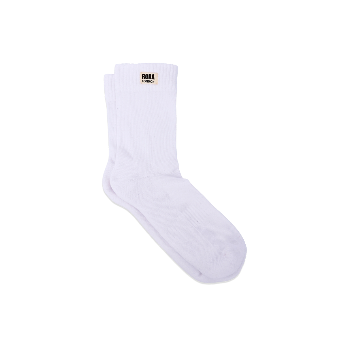 Wimbledon Crew Socks for Men in White
