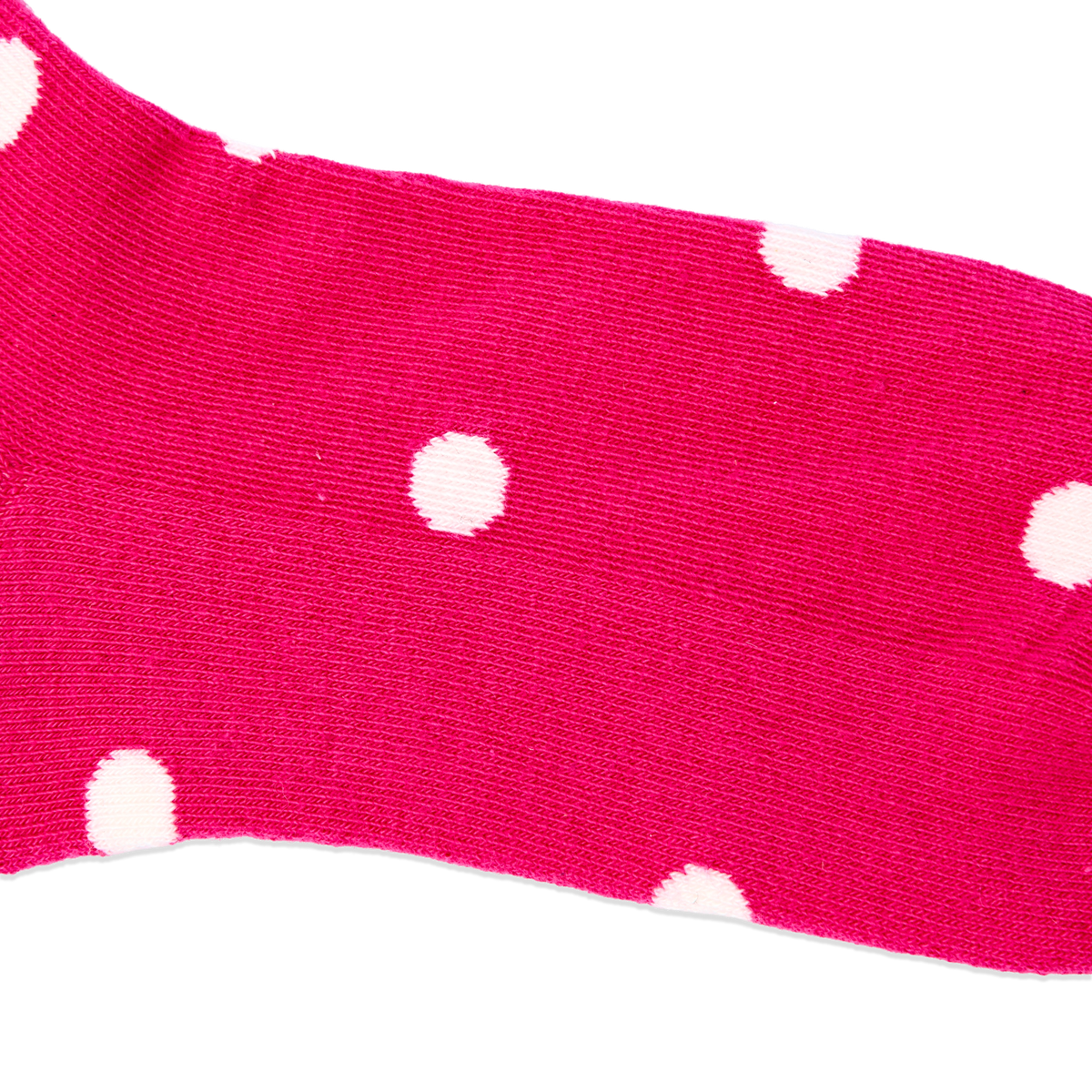 Wimbledon Crew Socks for Women in Pink Dot