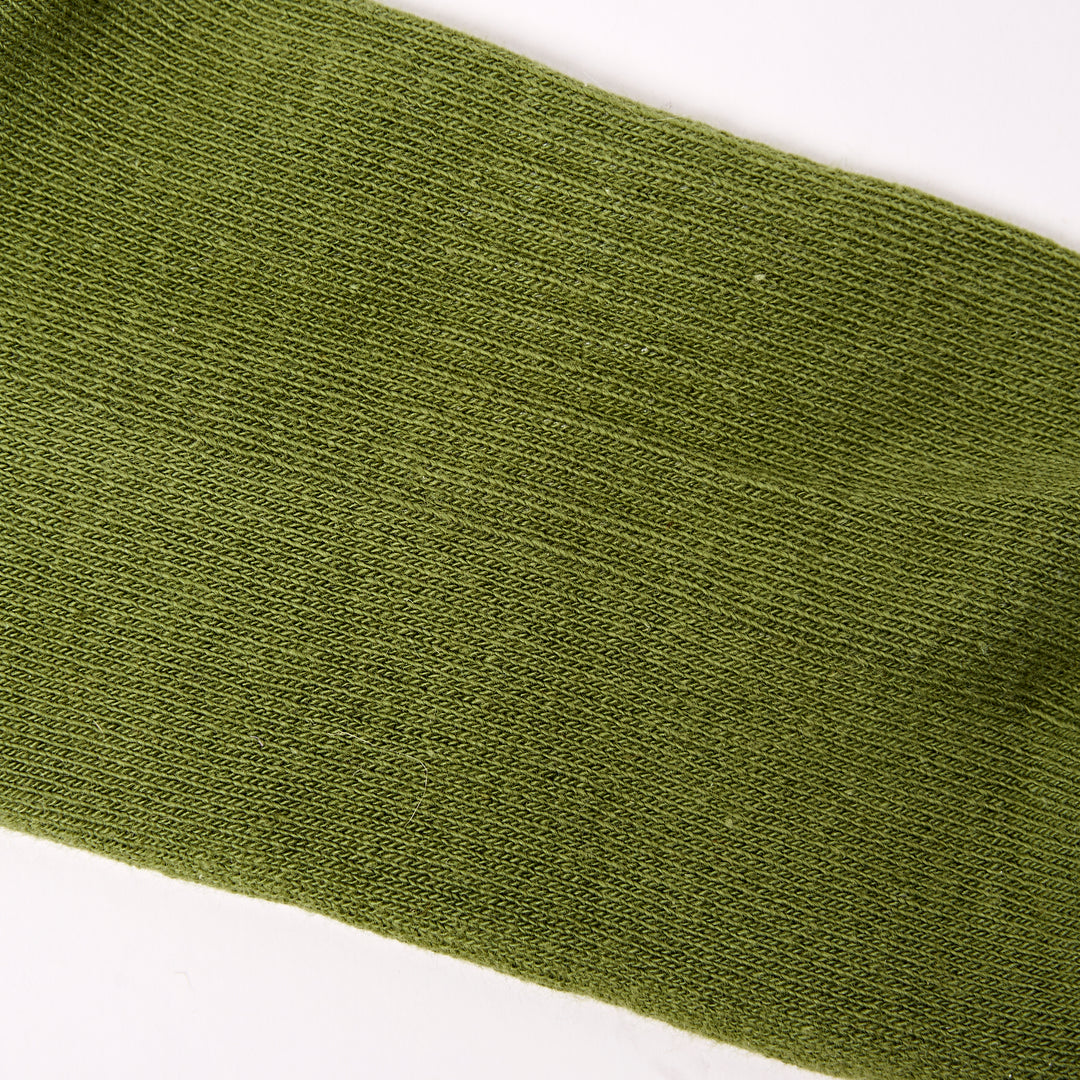 Wimbledon Crew Socks for Women in Avocado