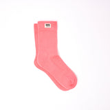 Wimbledon Crew Socks for Women in Coral