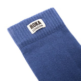 Wimbledon Crew Socks for Women in Coastal Blue