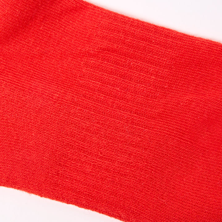 Wimbledon Crew Socks for Women in Cranberry