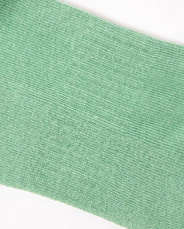 Wimbledon Crew Socks for Women in Matcha