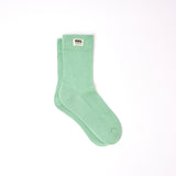 Wimbledon Crew Socks for Women in Matcha