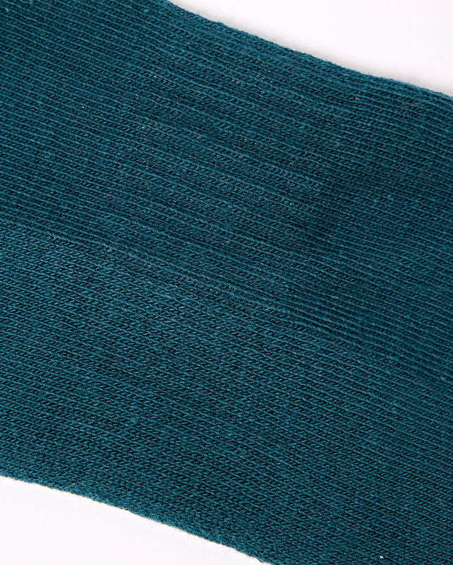 Wimbledon Crew Socks for Women in Teal