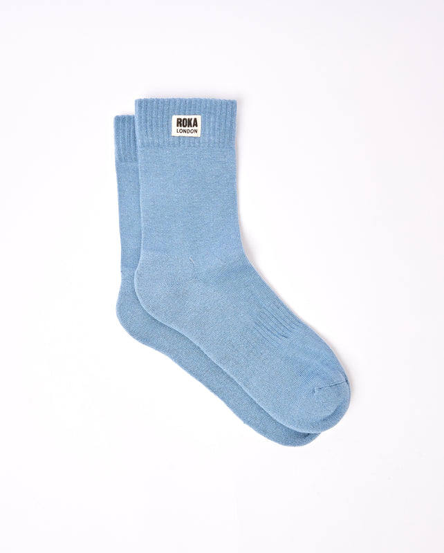 Wimbledon Crew Socks for Men in Airforce
