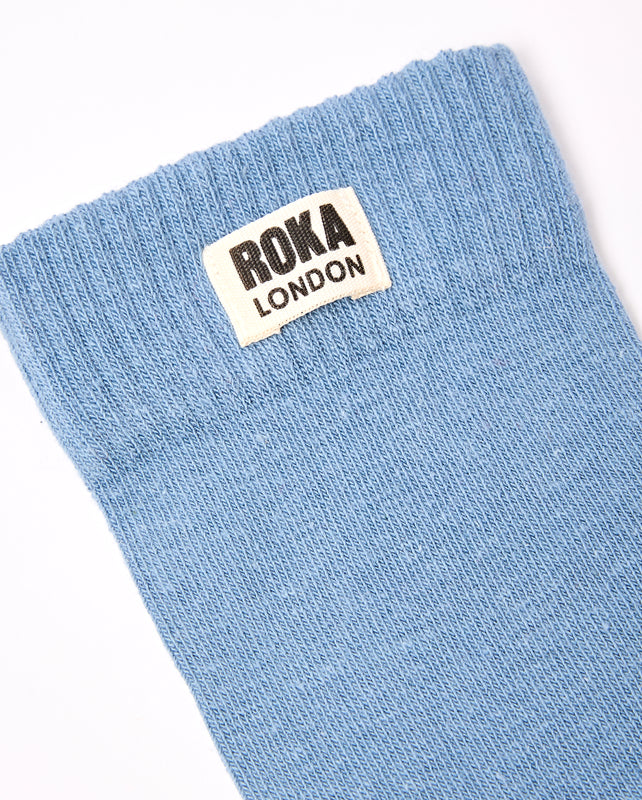 Wimbledon Crew Socks for Men in Airforce