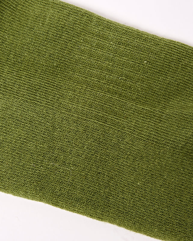 Wimbledon Crew Socks for Men in Avocado