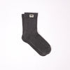 Wimbledon Crew Socks for Men in Faded Black